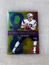 2002 Topps Chrome Own the Game Tom Brady #OG7 card