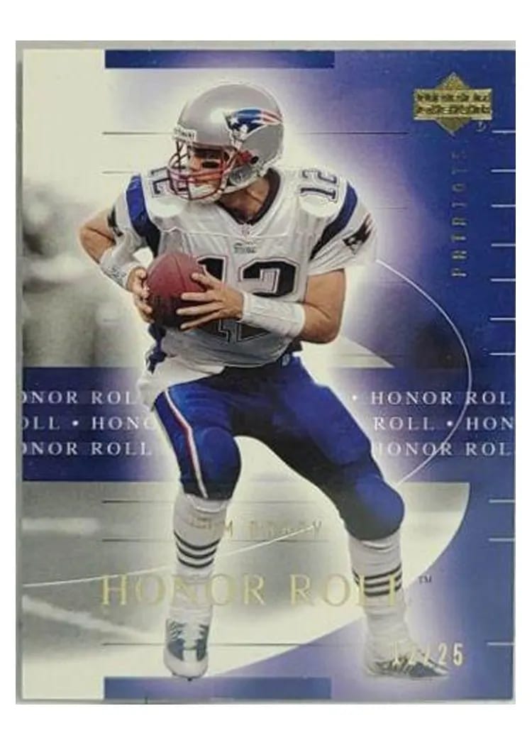 2002 Upper Deck Honor Roll Tom Brady #34 card