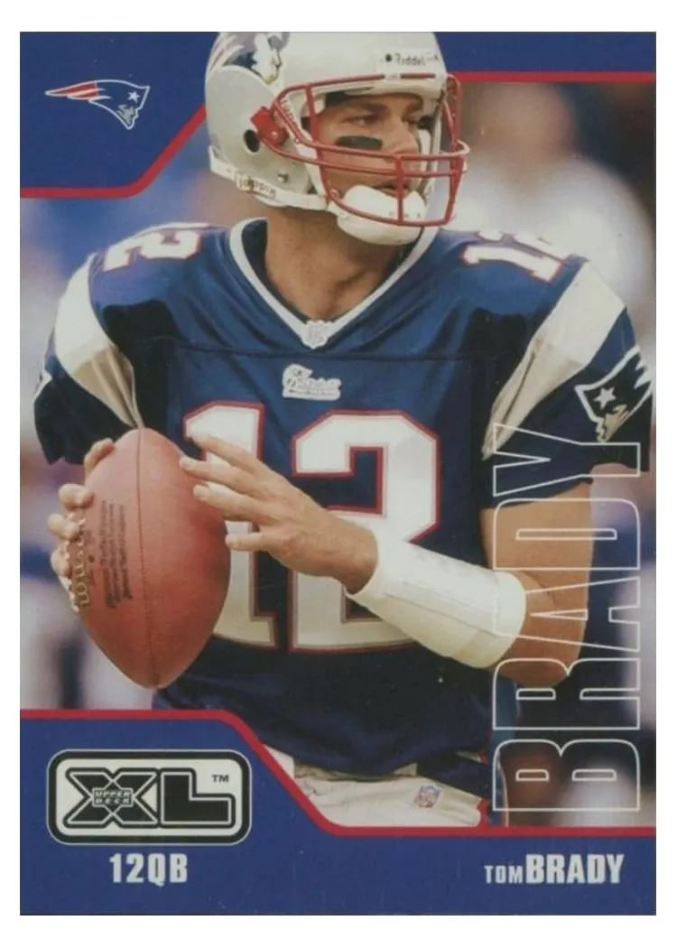 Tom Brady, 2002 Upper Deck XL