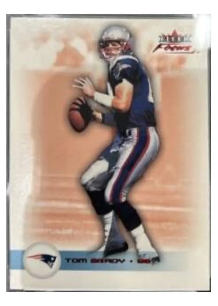 2003 Fleer Focus Tom Brady #43 card
