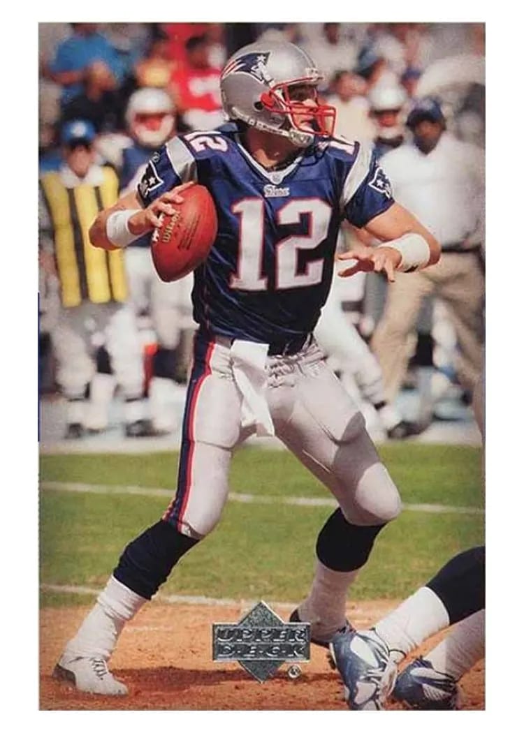 2003 Upper Deck Patch Collection Tom Brady #12 card