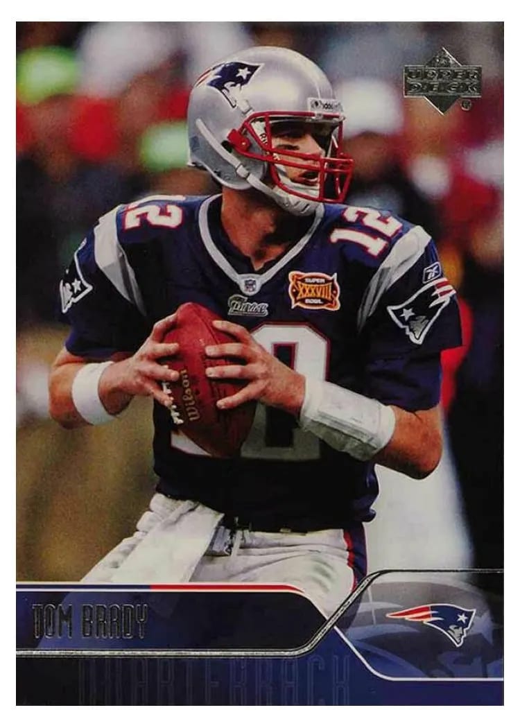 2004 Upper Deck Tom Brady #114 card