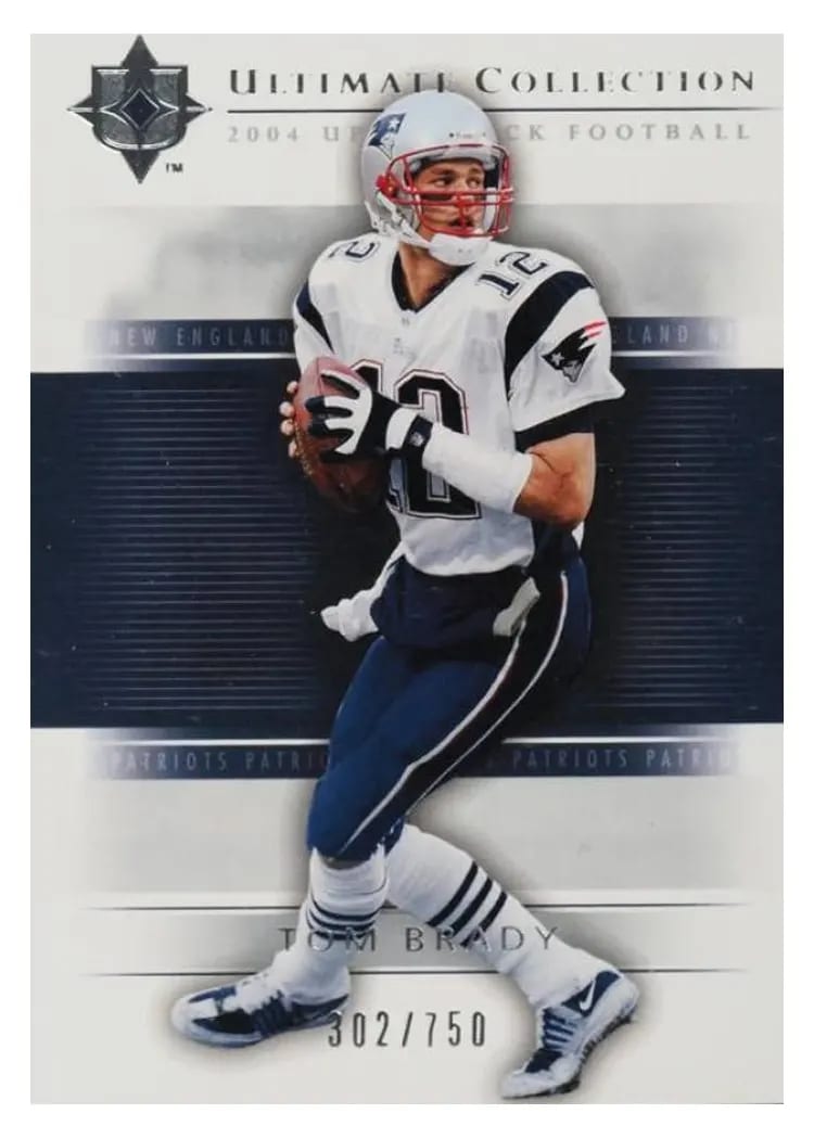 2004 Upper Deck Ultimate Collection Tom Brady #39 card