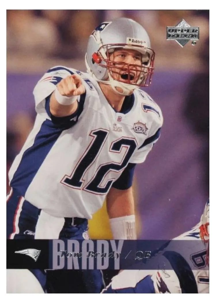2006 Upper Deck Tom Brady #113 card