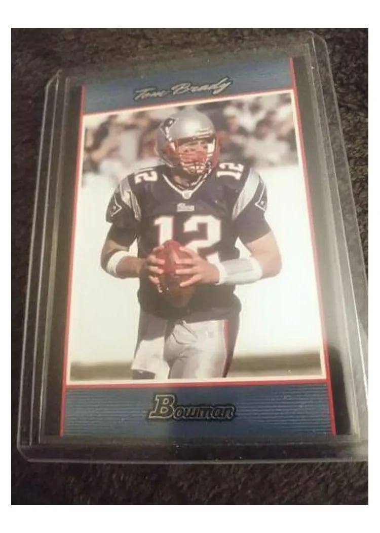 2007 Bowman Tom Brady #14 card