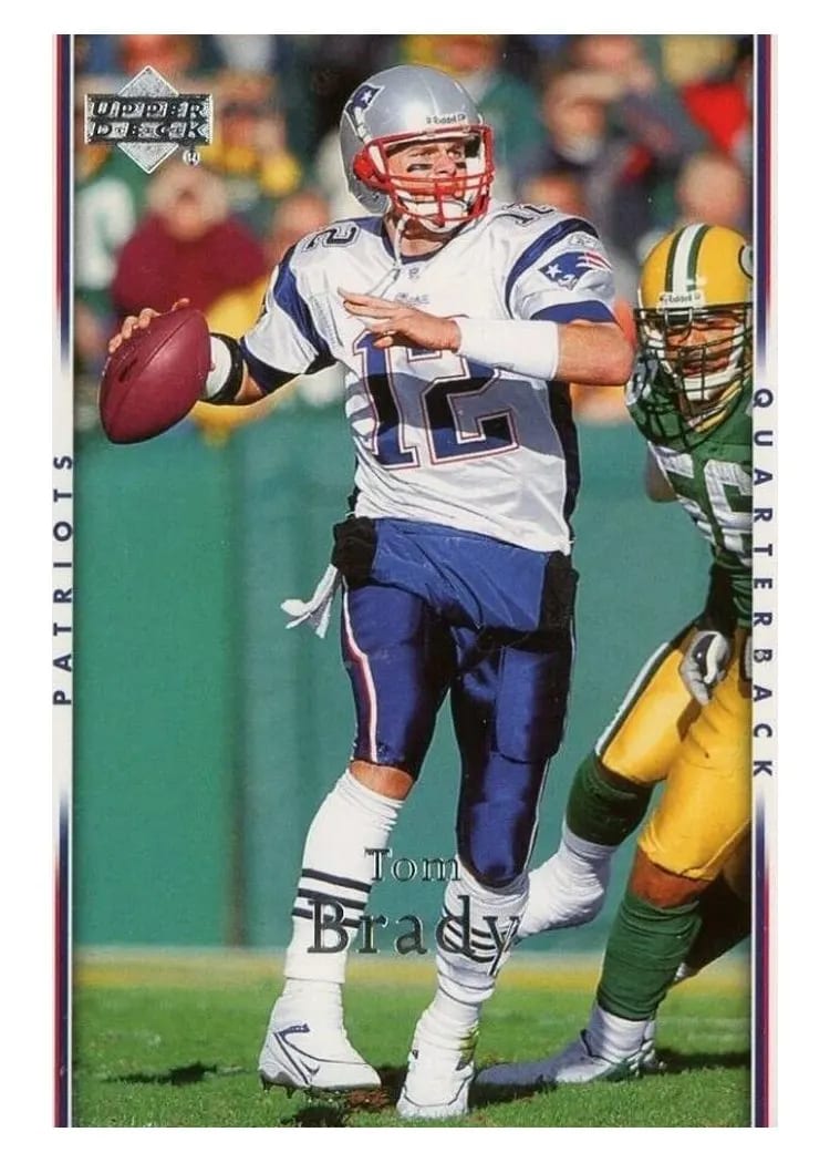 2007 Upper Deck Tom Brady #111 card