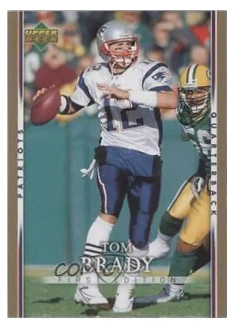 Tom Brady 2007 Upper Deck First Edition card