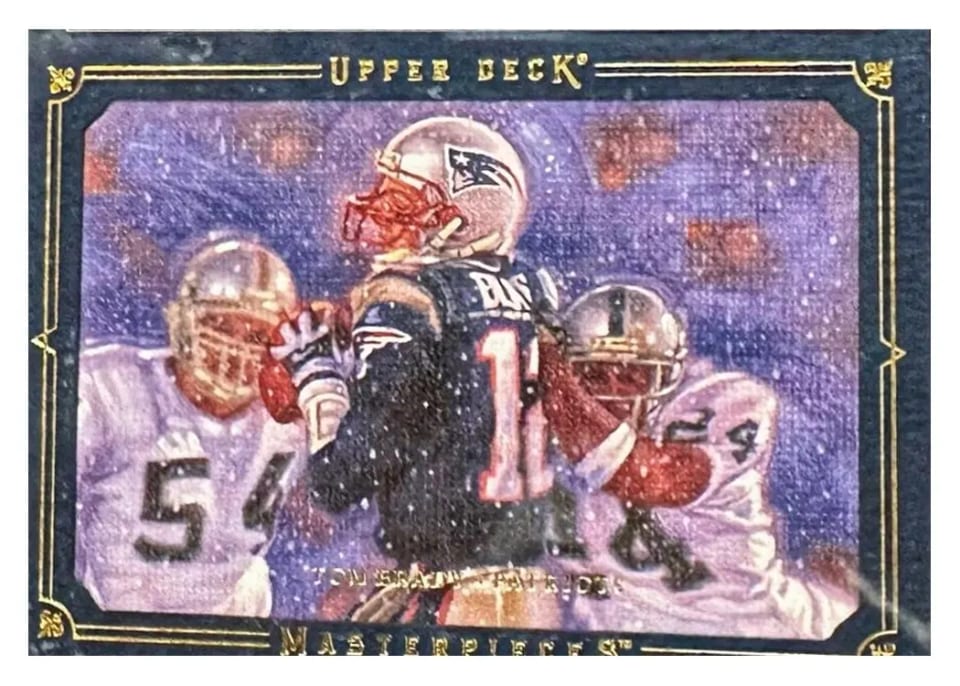 2008 Upper Deck Masterpieces Tom Brady #83 card