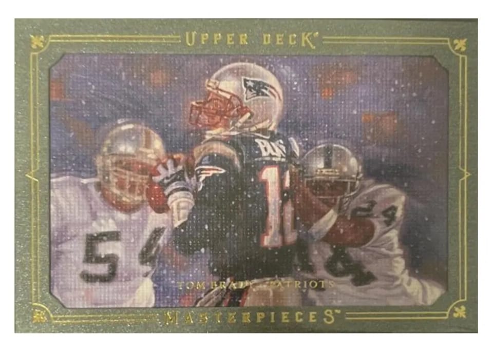 2008 Upper Deck Masterpieces Tom Brady #83 card
