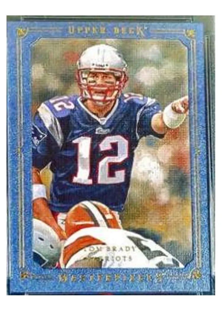Tom Brady, 2008 Upper Deck Masterpieces