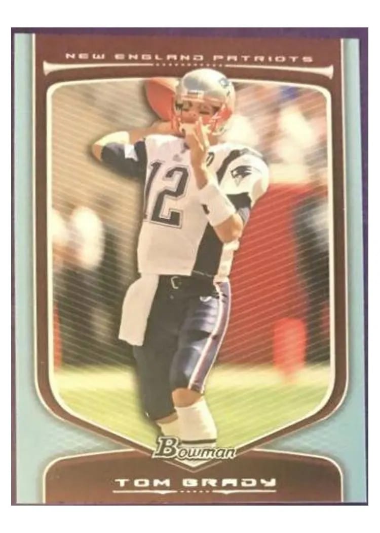 2009 Bowman Draft Tom Brady #10 card