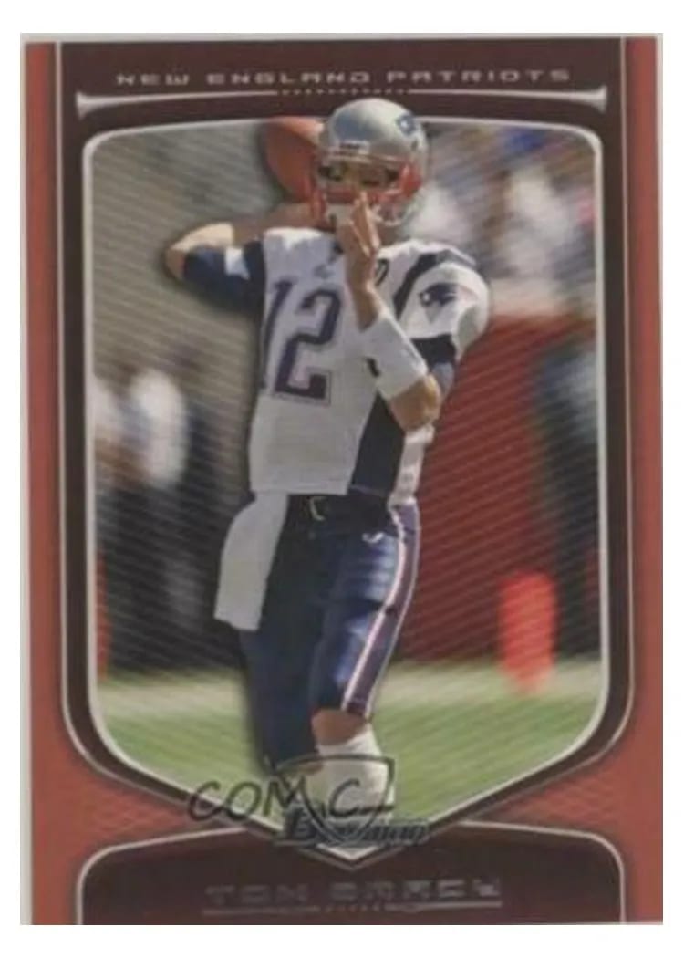 2009 Bowman Draft Tom Brady #10 card