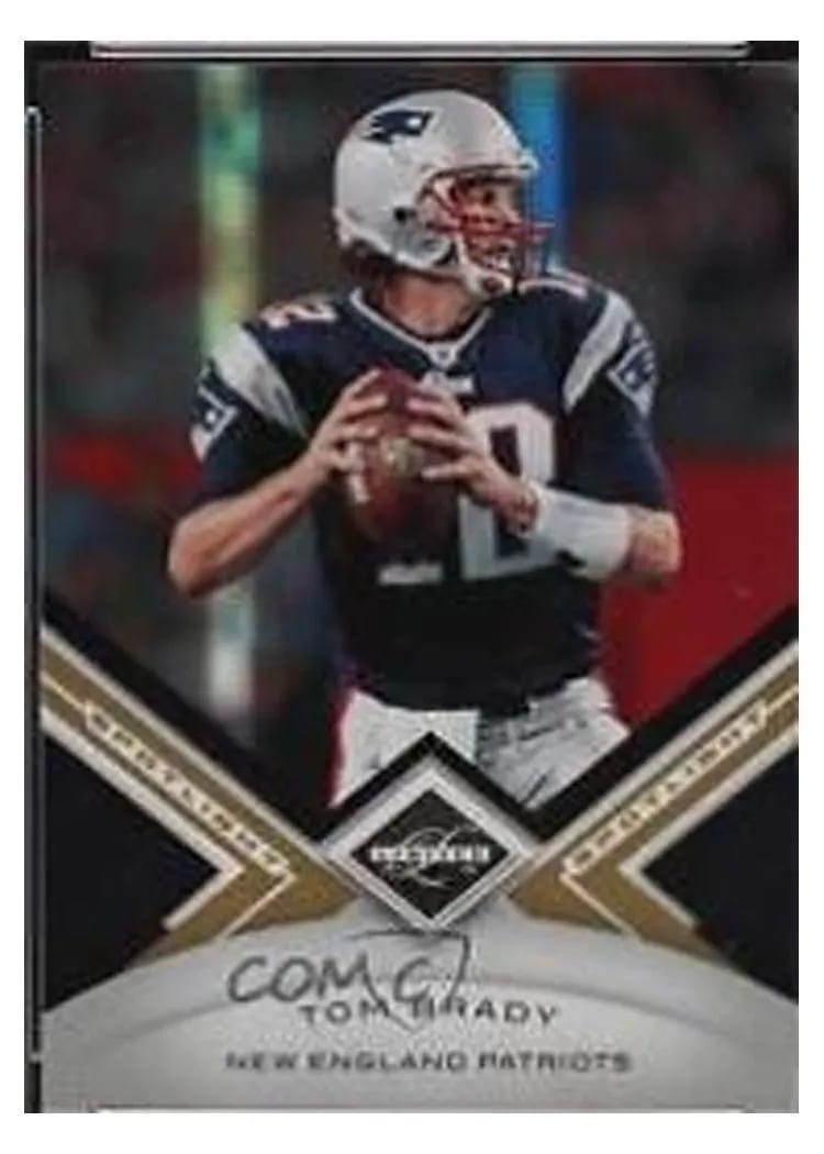 2010 Panini Limited Tom Brady #59 card