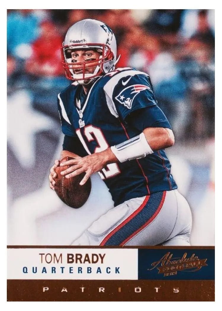2012 Panini Absolute Tom Brady #34 card