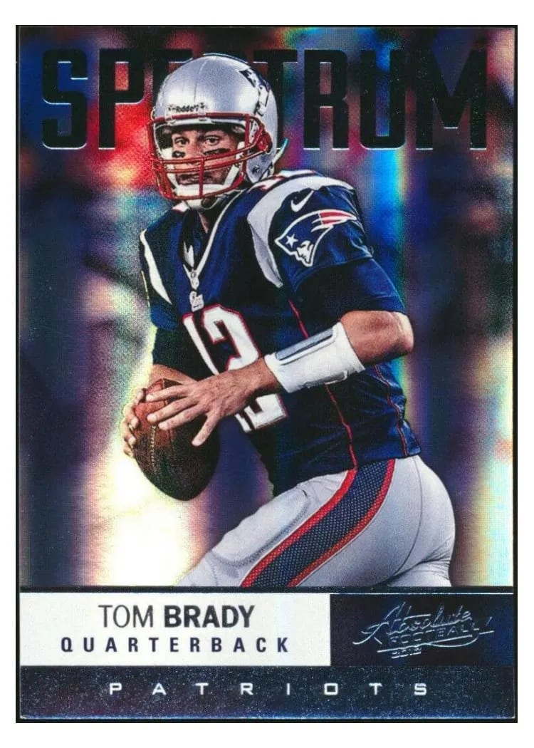 2012 Panini Absolute Tom Brady #34 card