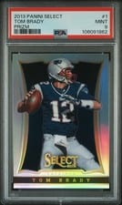 2013 Panini Select Tom Brady Prizm #1 card