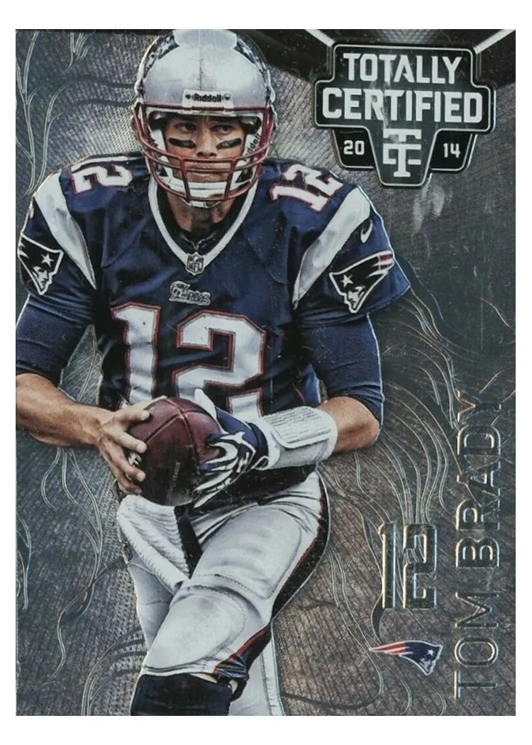 2014 Panini Totally Certified Tom Brady #57 card
