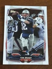 2014 Topps Tom Brady #52 card