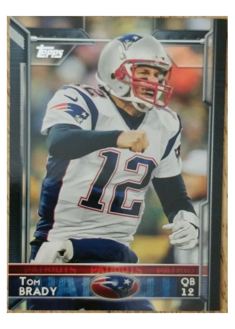 2015 Topps Tom Brady Punching Air #125