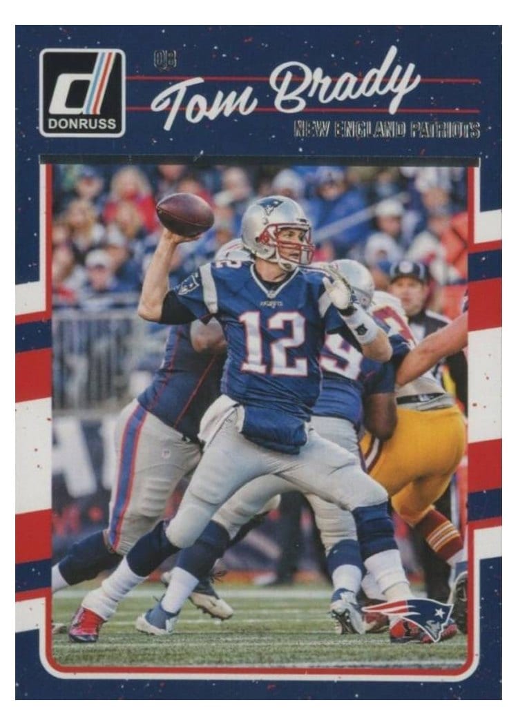 2016 Donruss Base Set Tom Brady #180 card