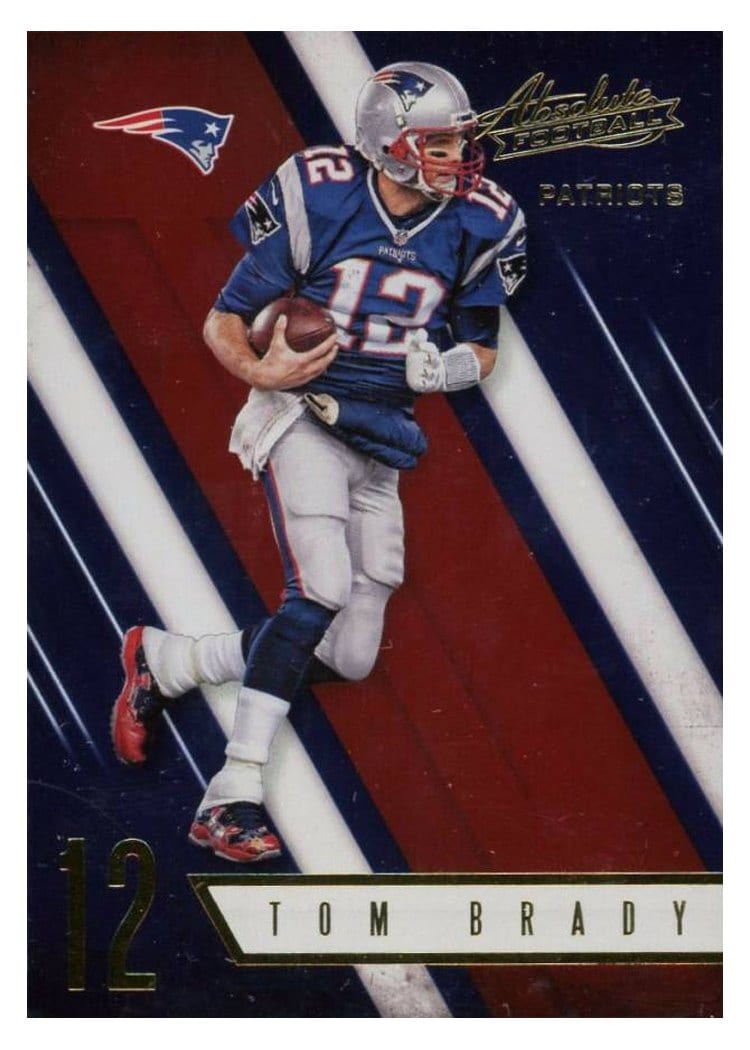 2016 Panini Absolute Base Set Tom Brady #42 card