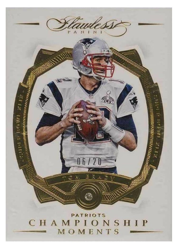 2016 Panini Flawless Base Set Tom Brady #138 card