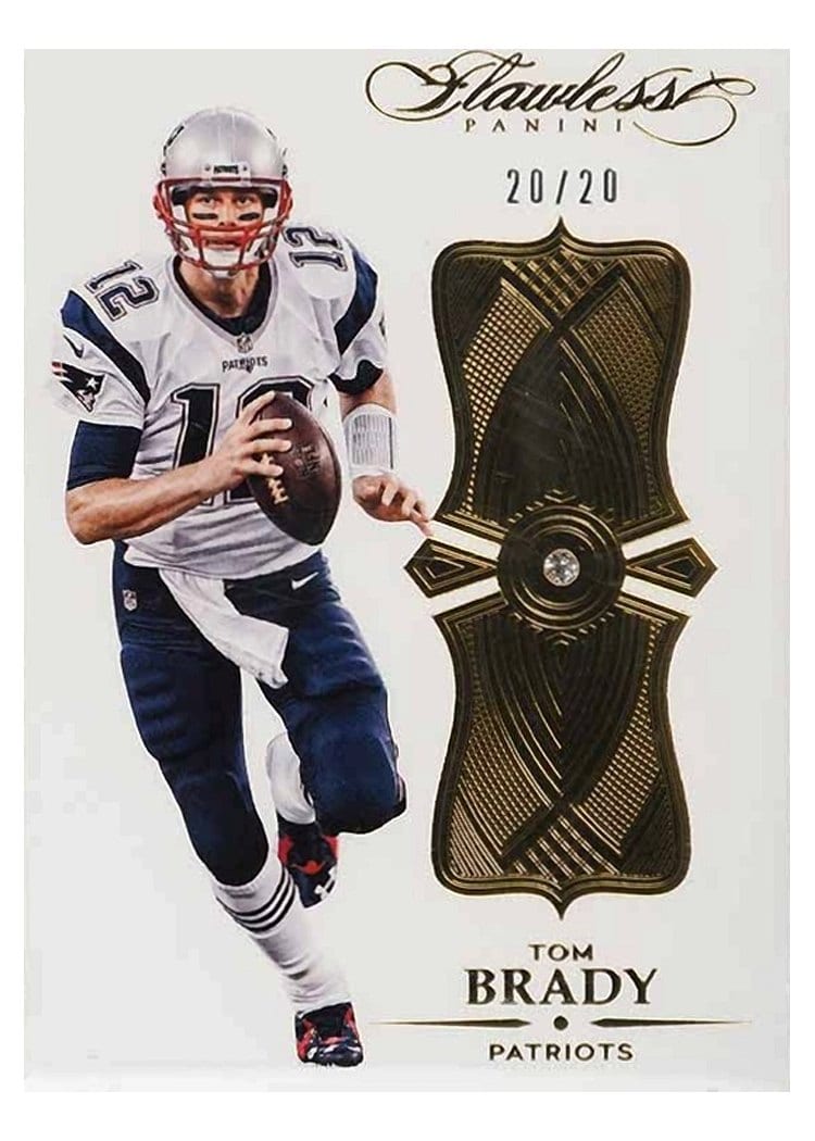 2016 Panini Flawless Base Set Tom Brady #46 card
