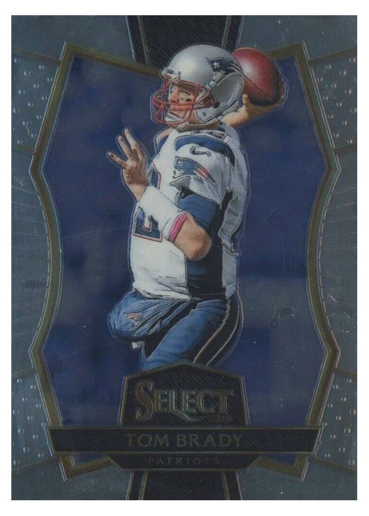 2016 Panini Select Base Set Tom Brady #110 card