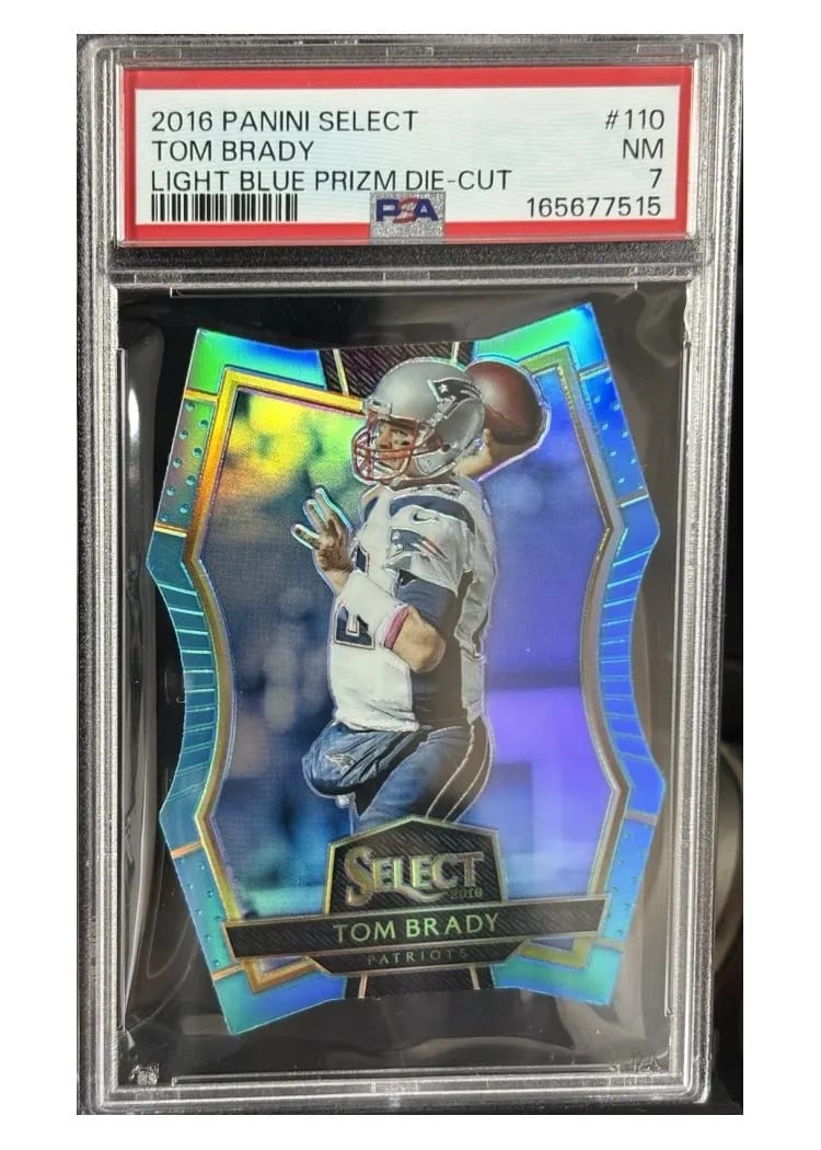 2016 Panini Select Base Set Tom Brady #110 card