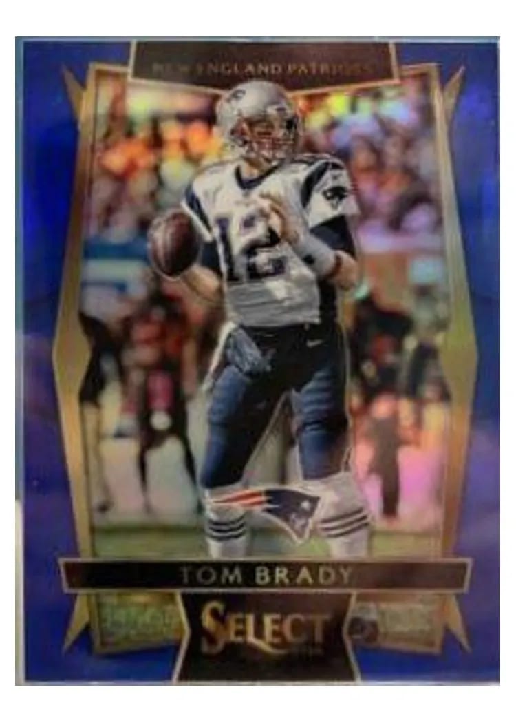 2016 Panini Select Base Set Tom Brady #13 card