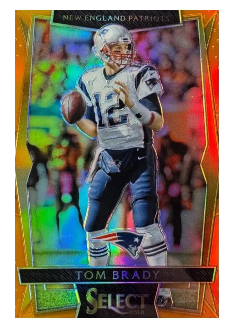 2016 Panini Select Base Set Tom Brady #13 card
