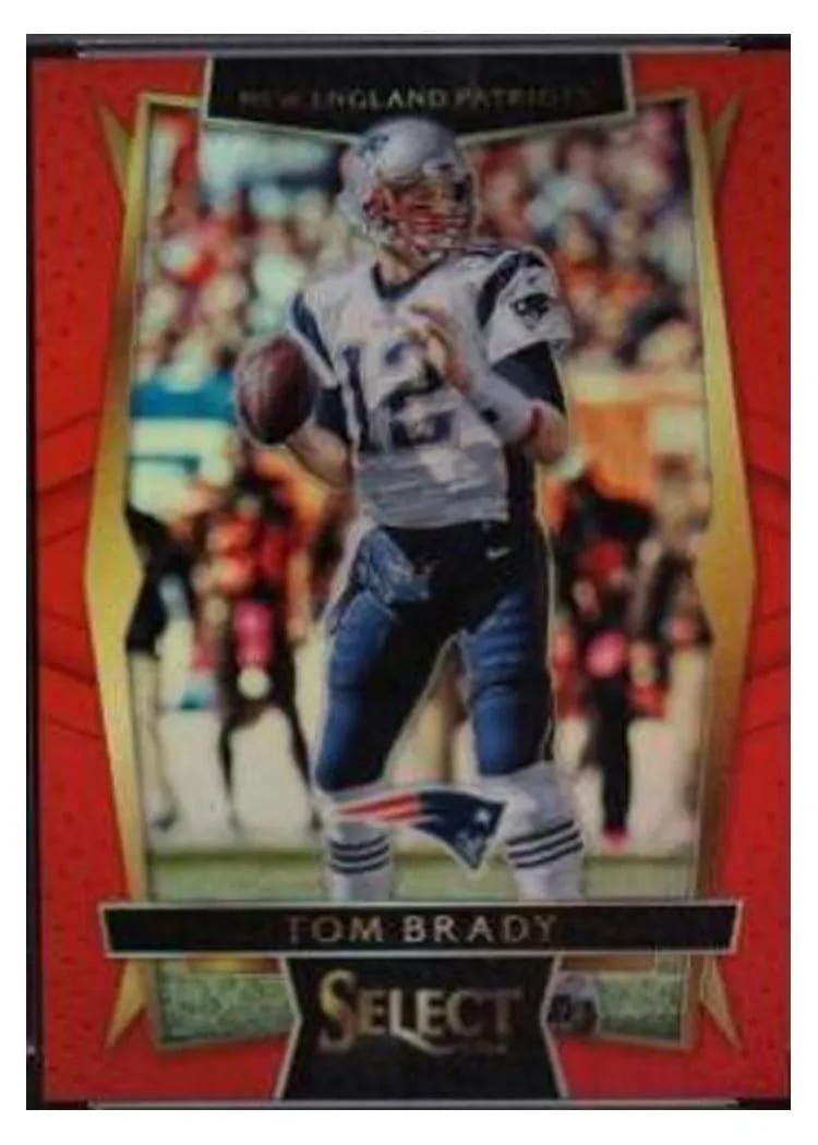 2016 Panini Select Base Set Tom Brady #13 card