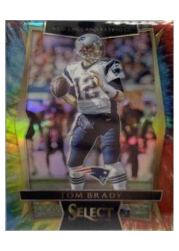 2016 Panini Select Base Set Tom Brady #13 card