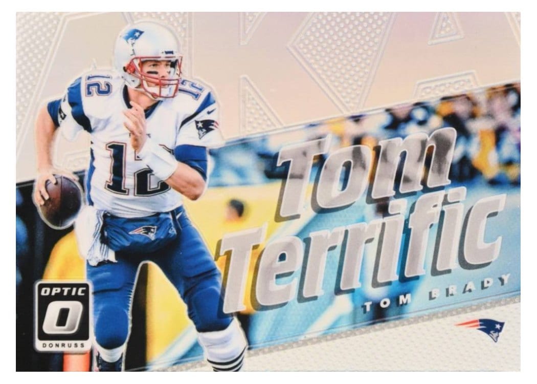 2017 Donruss Optic AKA Tom Brady #15 card