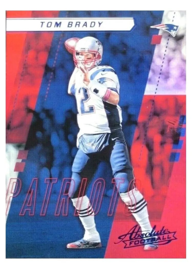 2017 Panini Absolute Tom Brady #66 card
