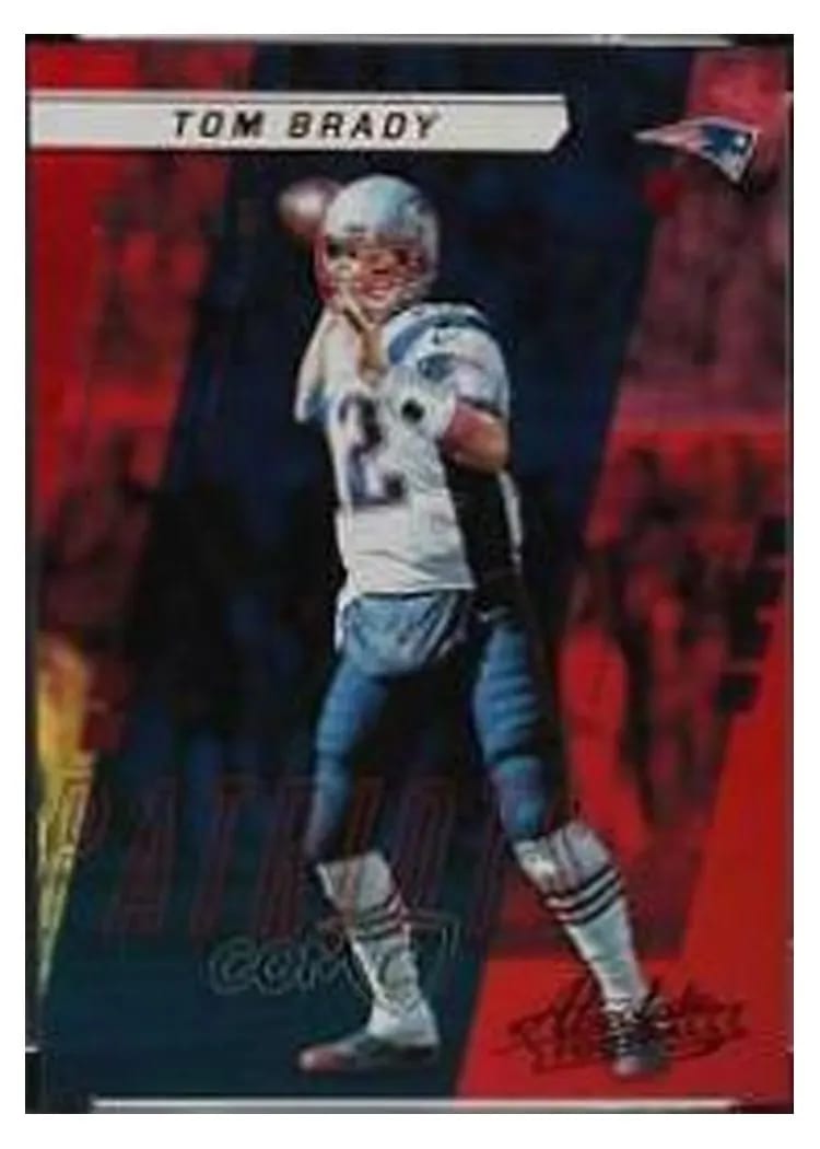 2017 Panini Absolute Tom Brady #66 card