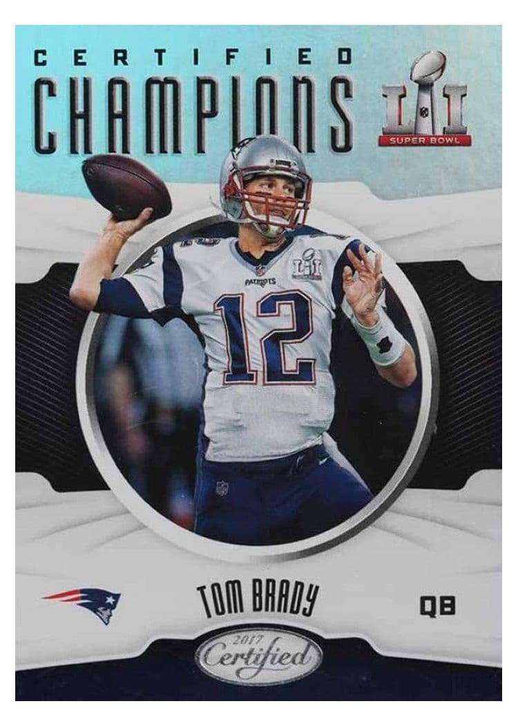 2017 Panini Certified Certified Champions Tom Brady #CC-TB card