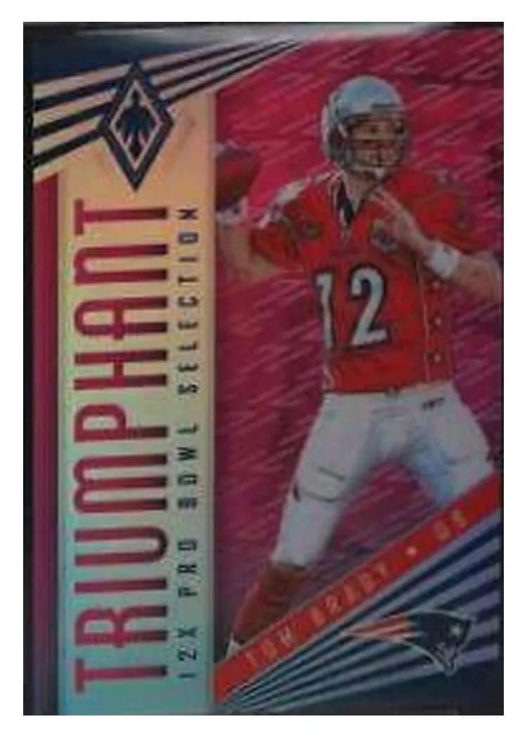2017 Panini Phoenix Triumphant Tom Brady #10 card