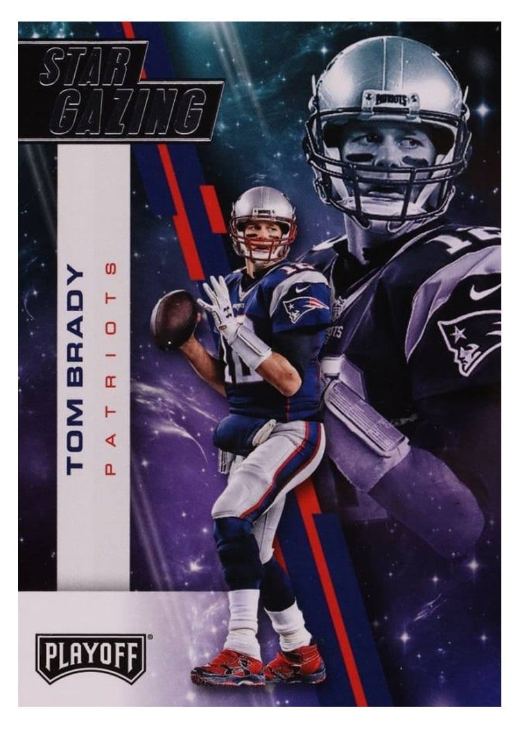 2017 Panini Playoff Star Gazing Tom Brady #3 card