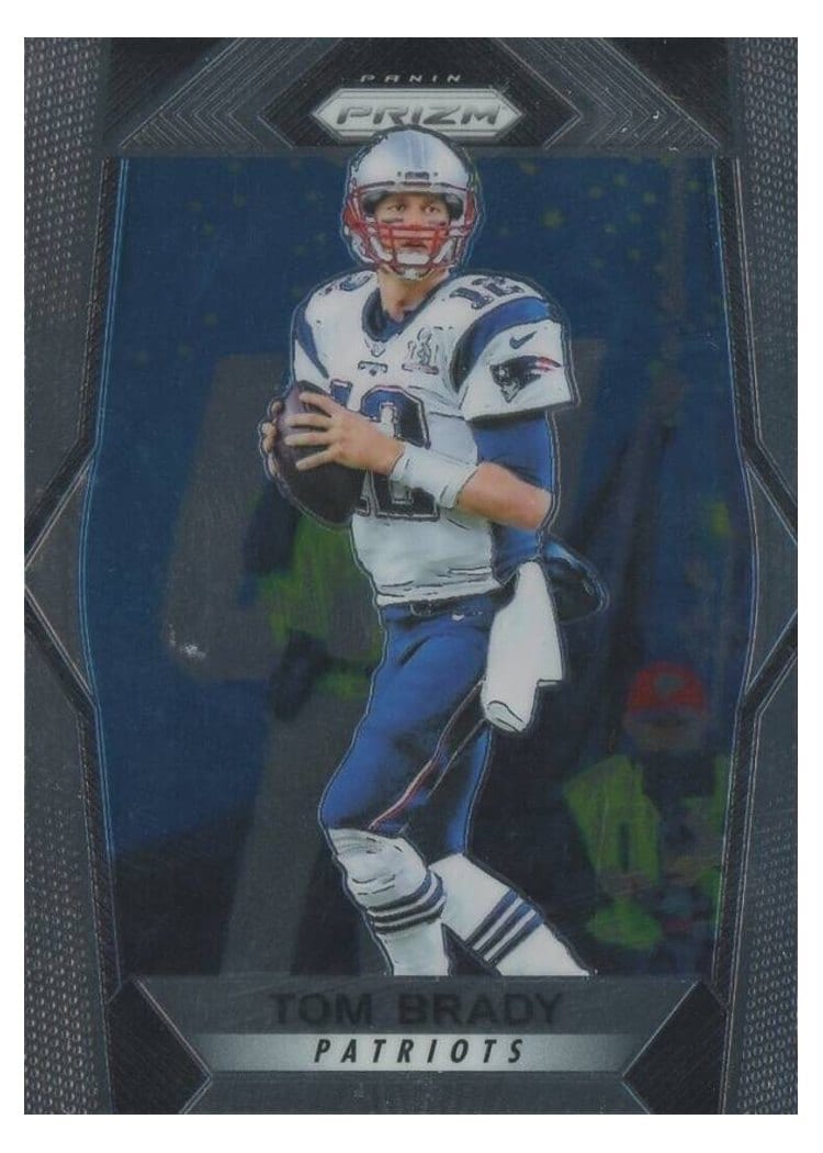 2017 Panini Prizm Base Set Tom Brady #33 card