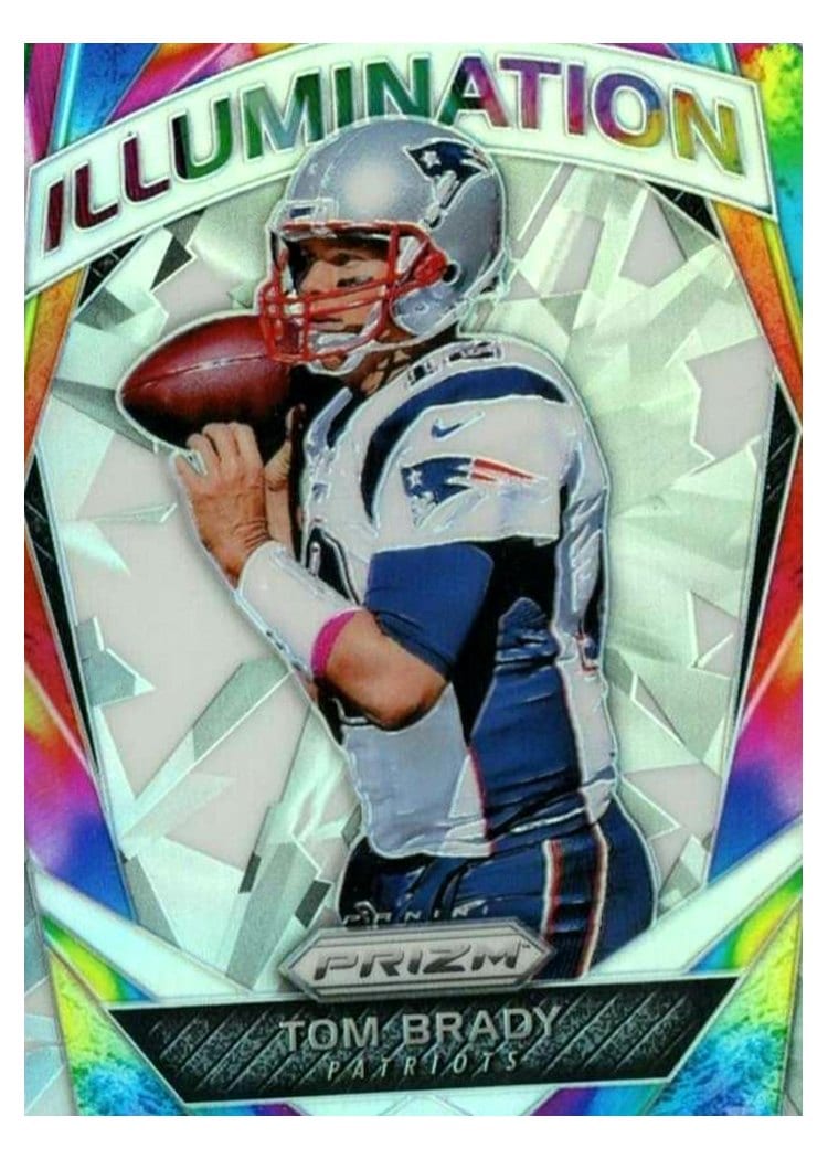 2017 Panini Prizm Illumination Tom Brady #10 card