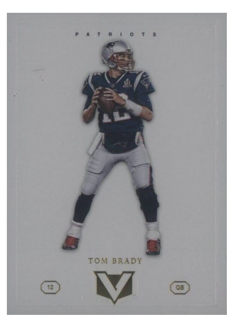 2017 Panini Vertex Base Set Tom Brady #33 card