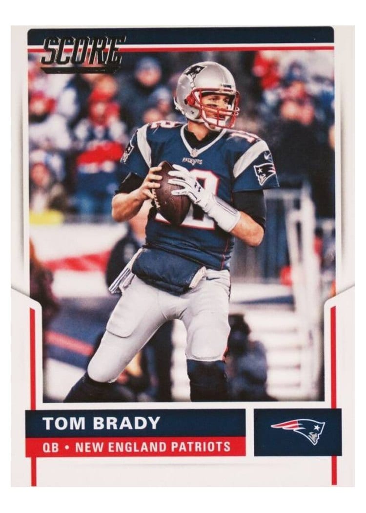 2017 Score Base Set Tom Brady #200 card
