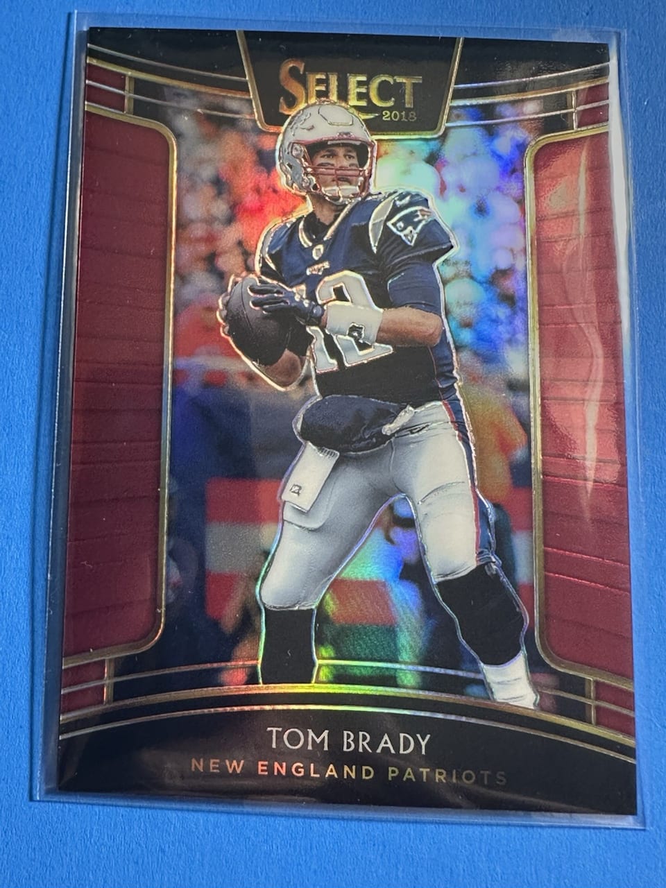 2018 Panini Select Tom Brady #86 card