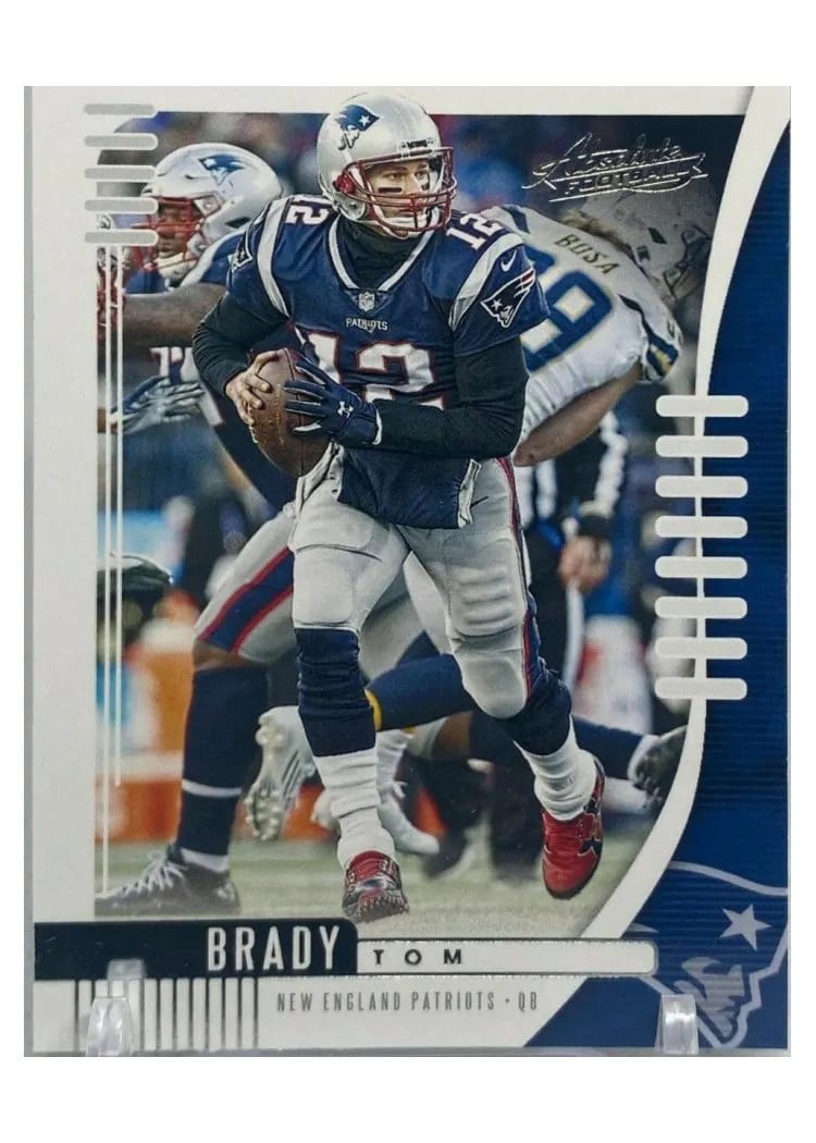 2019 Panini Absolute Base Set Tom Brady #1 card