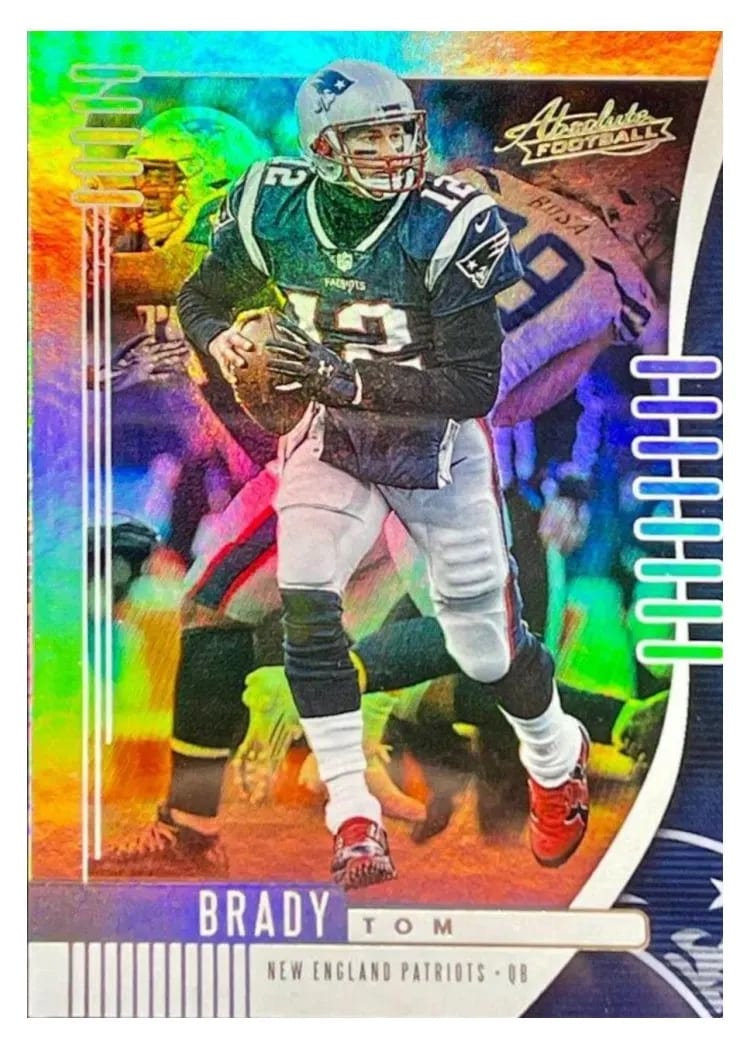 2019 Panini Absolute Base Set Tom Brady #1 card