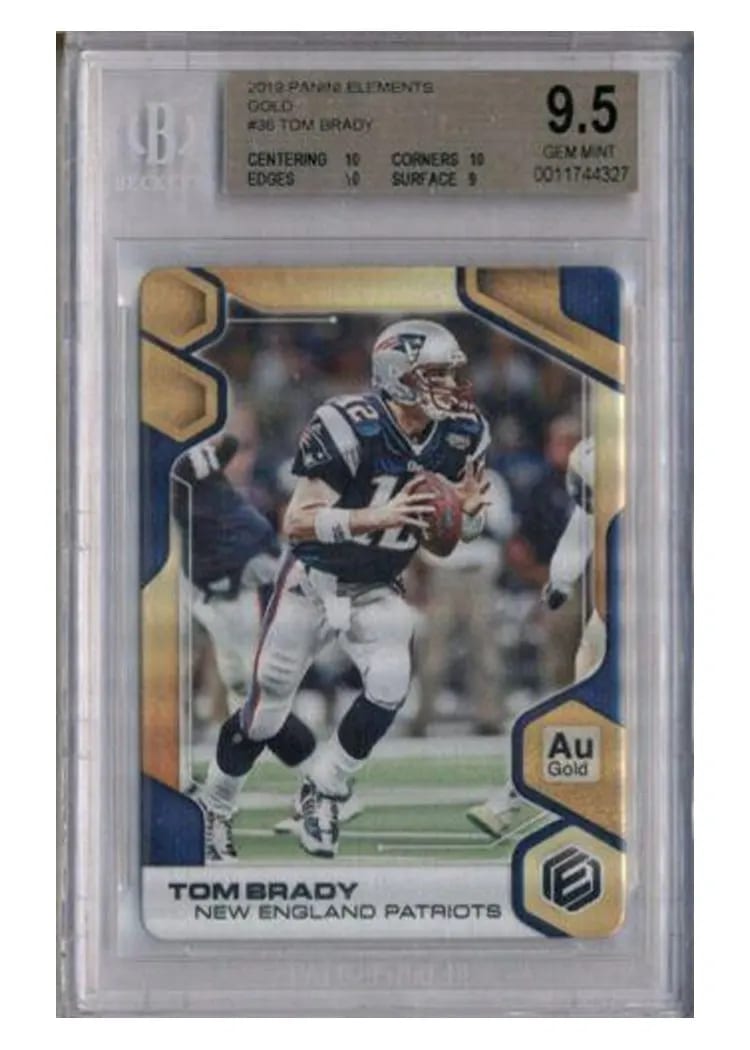 2019 Panini Elements Base Set Tom Brady #36 card