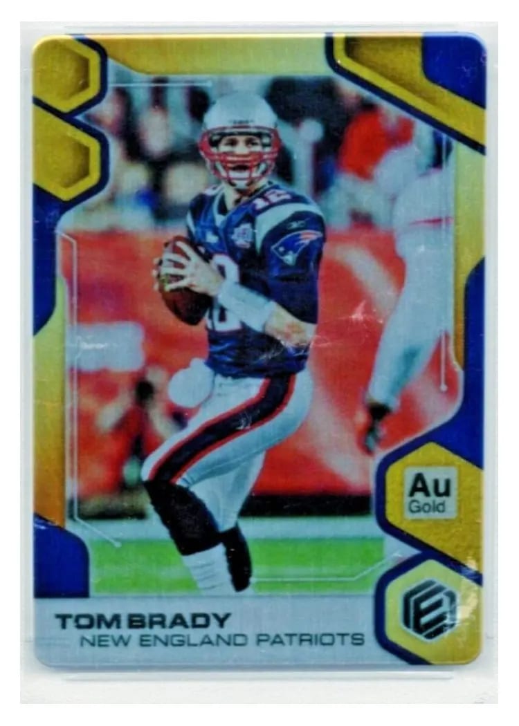 2019 Panini Elements Base Set Tom Brady Gold #38