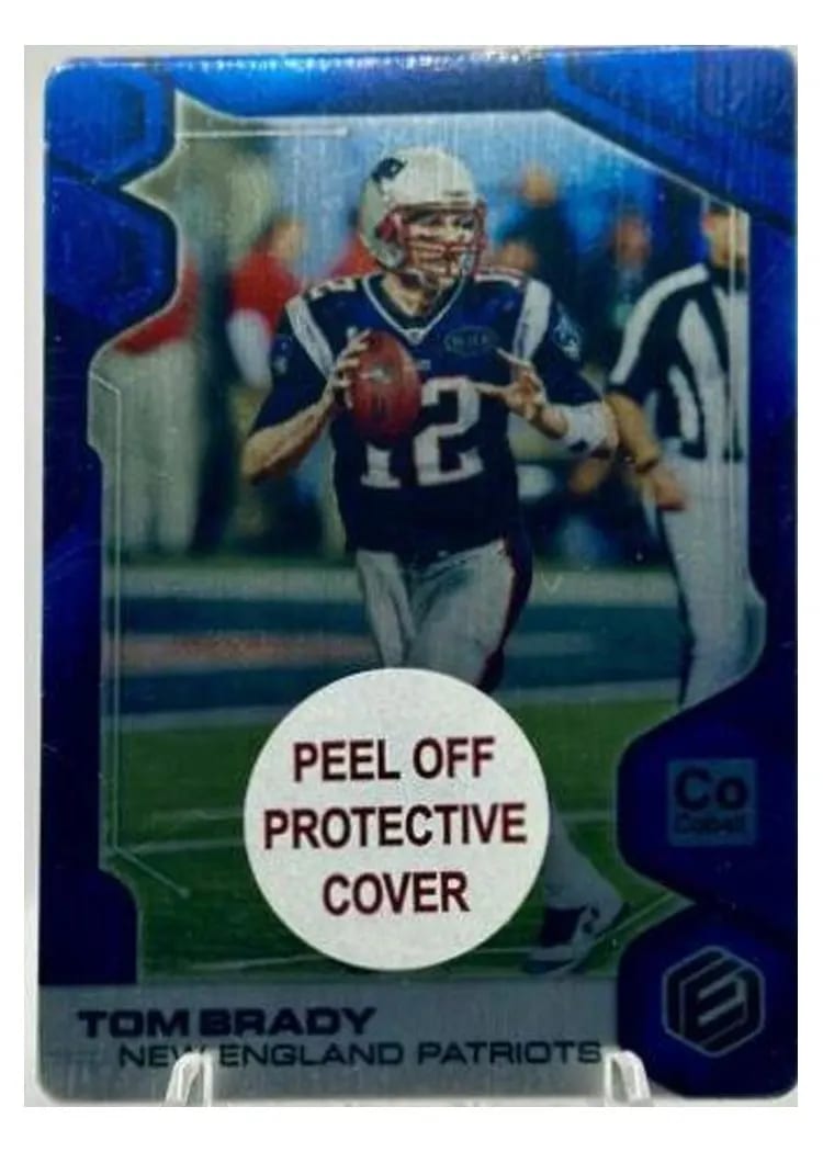 2019 Panini Elements Base Set Tom Brady Cobalt #46