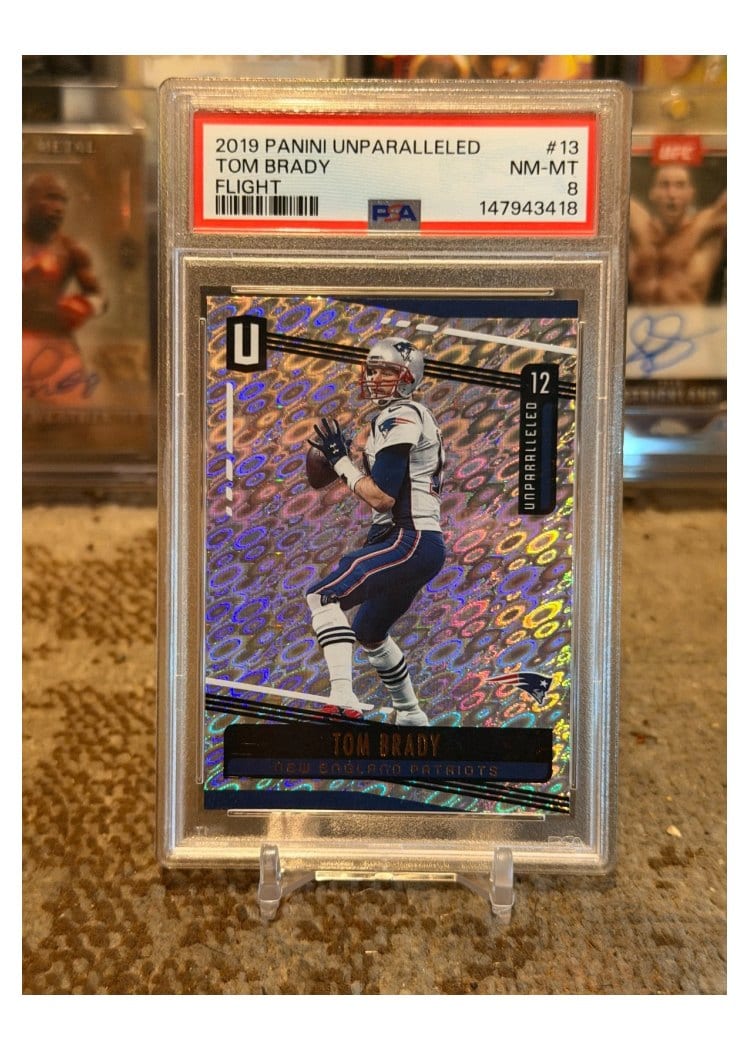 2019 Panini Unparalleled Base Set Tom Brady #13 card